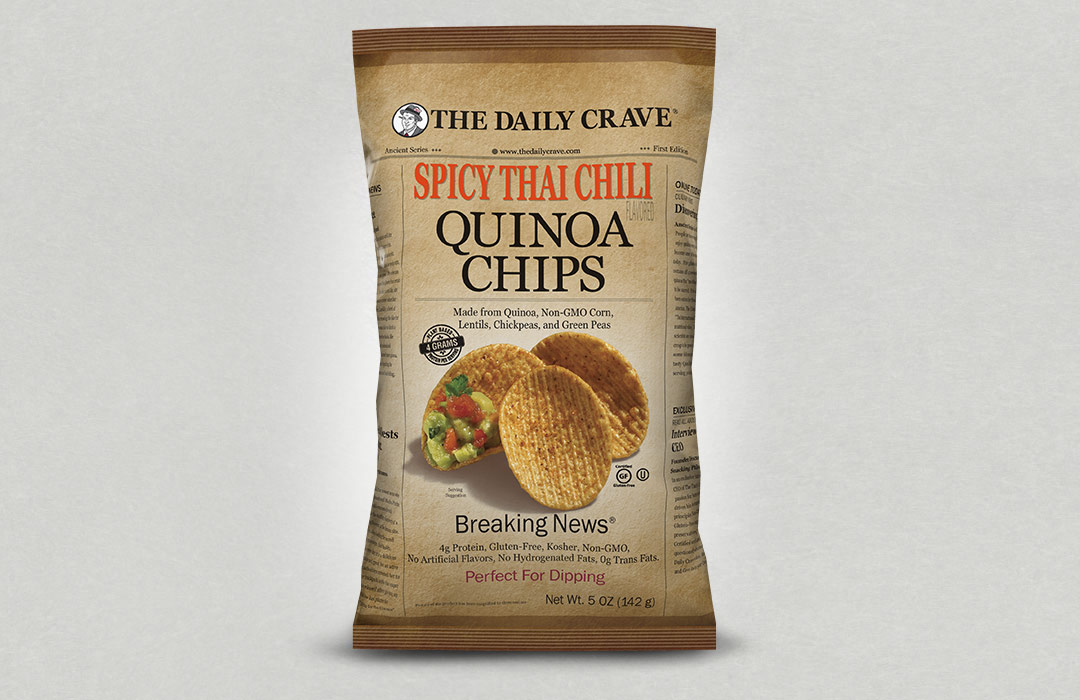 Quinoa Chips Spicy Thai Chili The Daily Crave